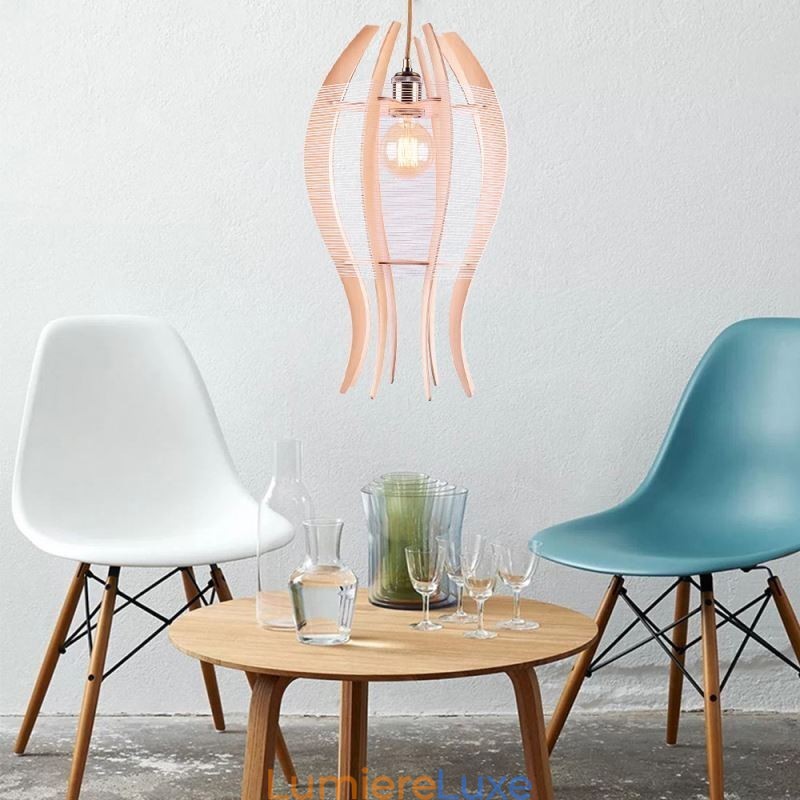 Suspension en bois style poisson nordique DIY