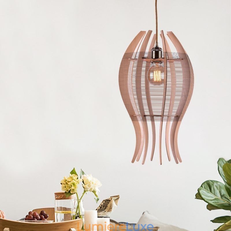 Suspension en bois style poisson nordique DIY