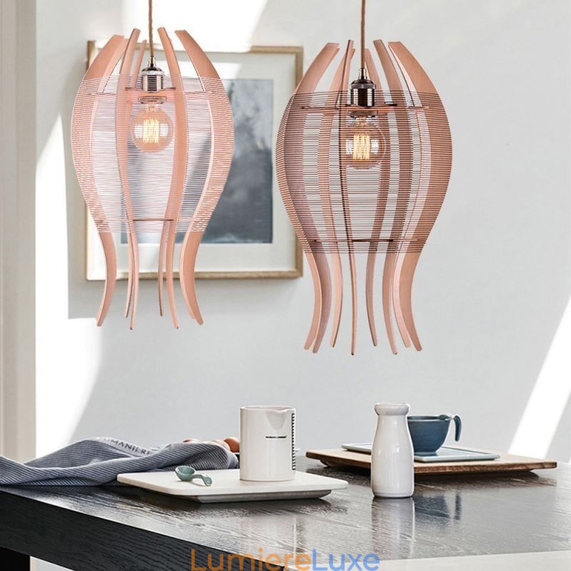 Suspension en bois style poisson nordique DIY