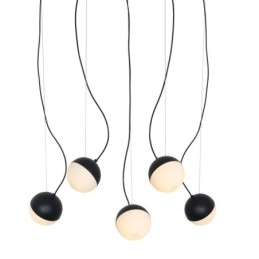 Suspension nordique en forme de cercle créatif