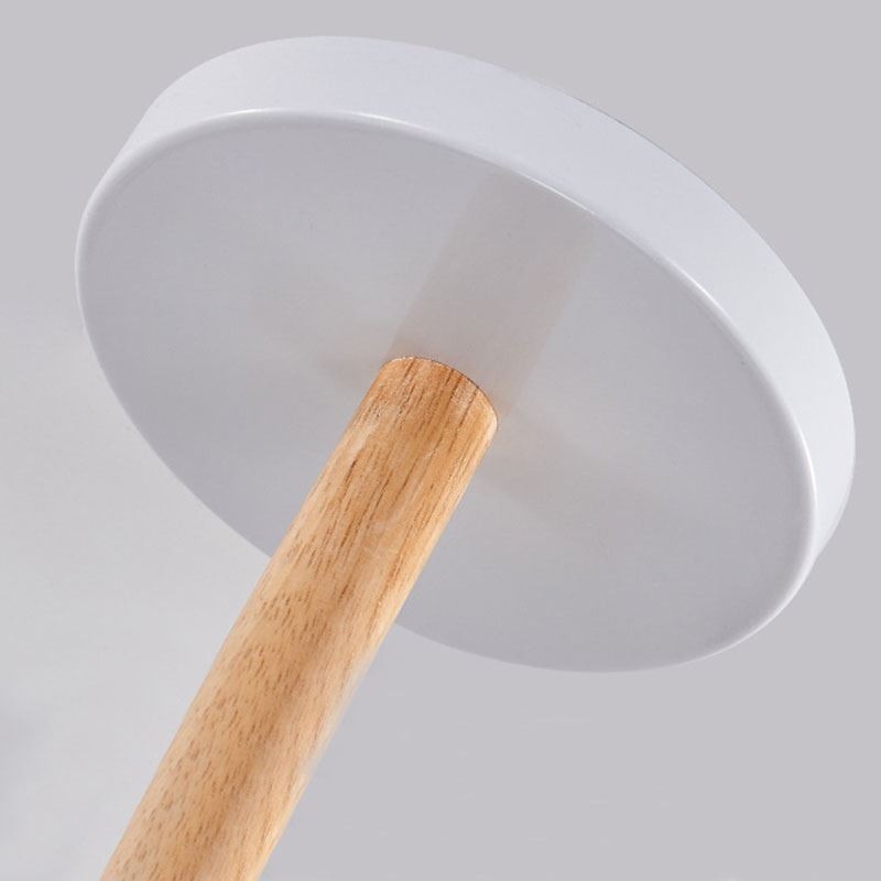 Suspension Macaron nordique, lustre créatif en bois
