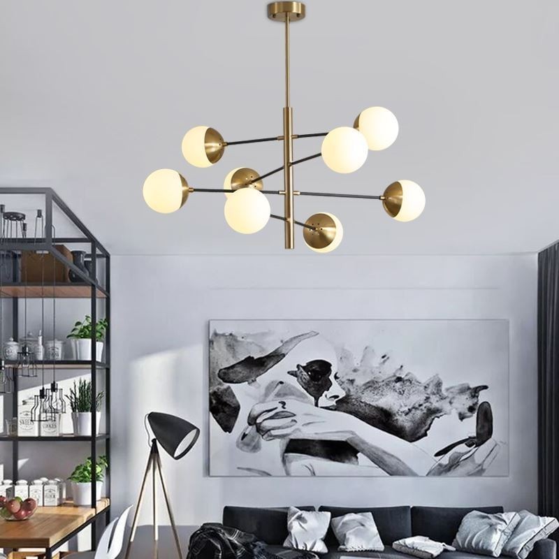 Lampe suspendue contemporaine Magic Bean Sputnik
