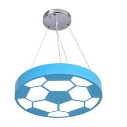 Lampe suspendue moderne et créative en forme de ballon de football