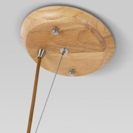 Suspension en bois créative nordique