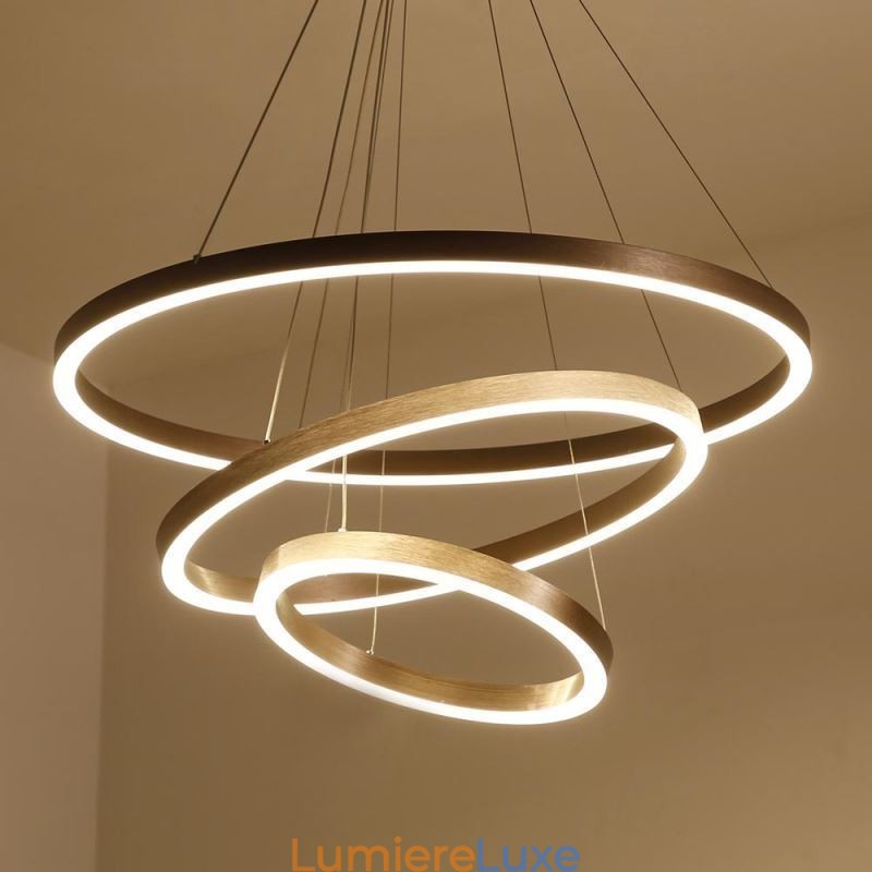 Suspension Drawing Craft 3 anneaux 80 + 60 + 40 cm