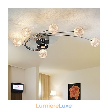 Plafonnier Modern Living Ampoules incluses 6 lumières Plafonnier Modern Living Ampoules incluses 6 lumières
