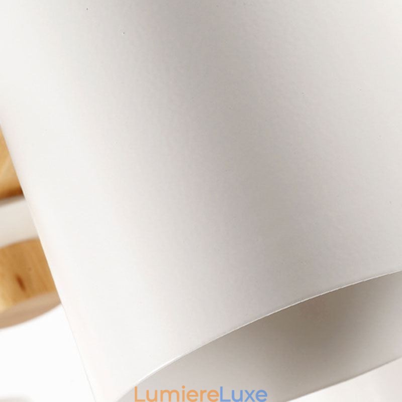 Suspension Nordic Log Macaron Light Fixture