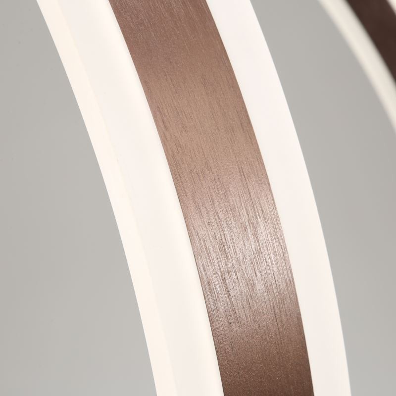 Suspension nordique en acrylique en forme d'anneau