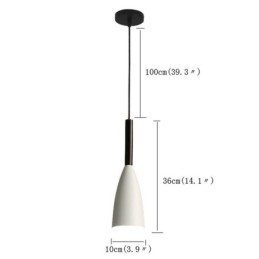 Lampe suspendue moderne au design simple et spécial