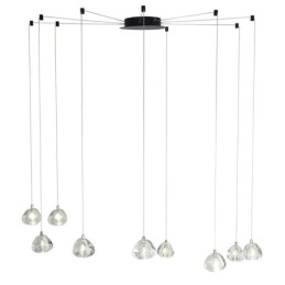 Lustre en cristal moderne à suspension, éclairage d'intérieur