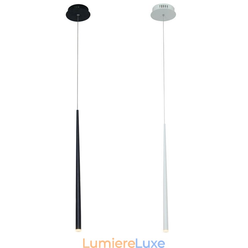 Suspension contemporaine en forme de cylindre, éclairage Meteor Rain