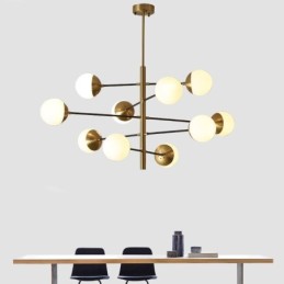 Lampe suspendue contemporaine Magic Bean Sputnik