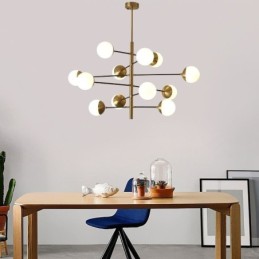 Lampe suspendue contemporaine Magic Bean Sputnik