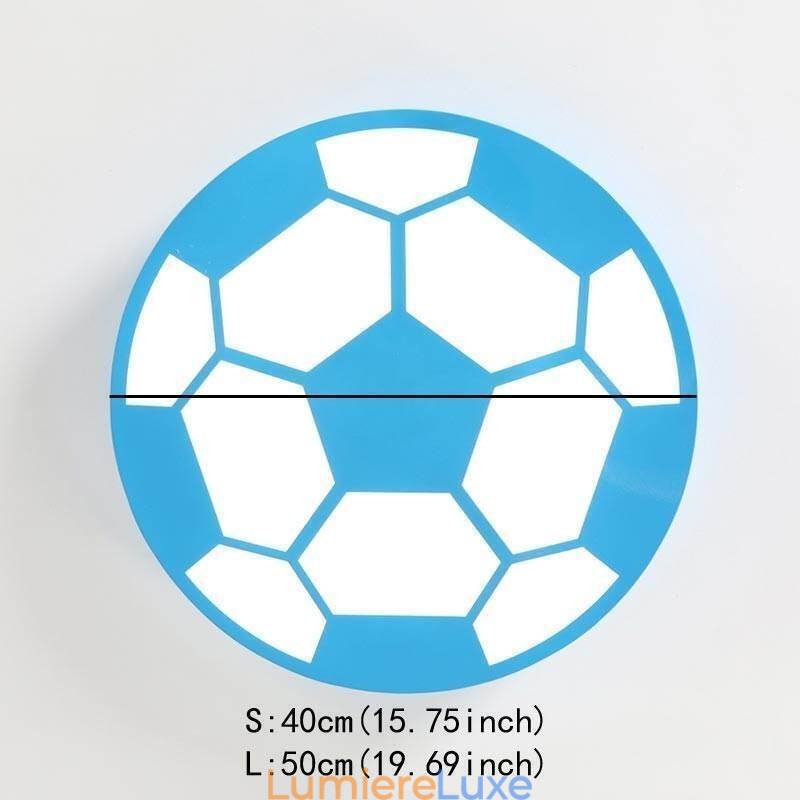 Lampe suspendue moderne et créative en forme de ballon de football