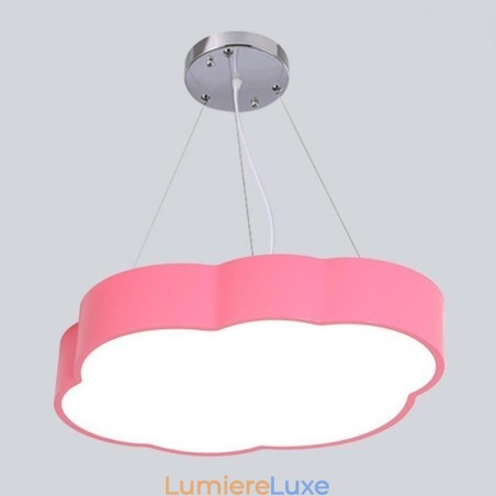Lampe suspendue moderne et simple en forme de nuage, design créatif et dessin animé Lampe suspendue moderne et simple en forme de nuage, design créatif et dessin animé