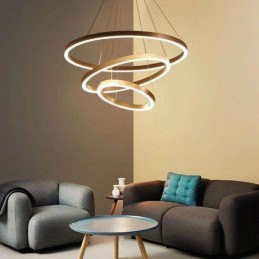 Suspension Drawing Craft 3 anneaux 80 + 60 + 40 cm
