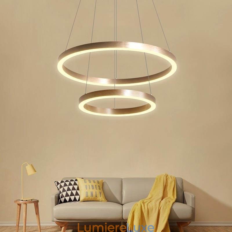 Suspension Drawing Craft 2 anneaux 60+40 cm