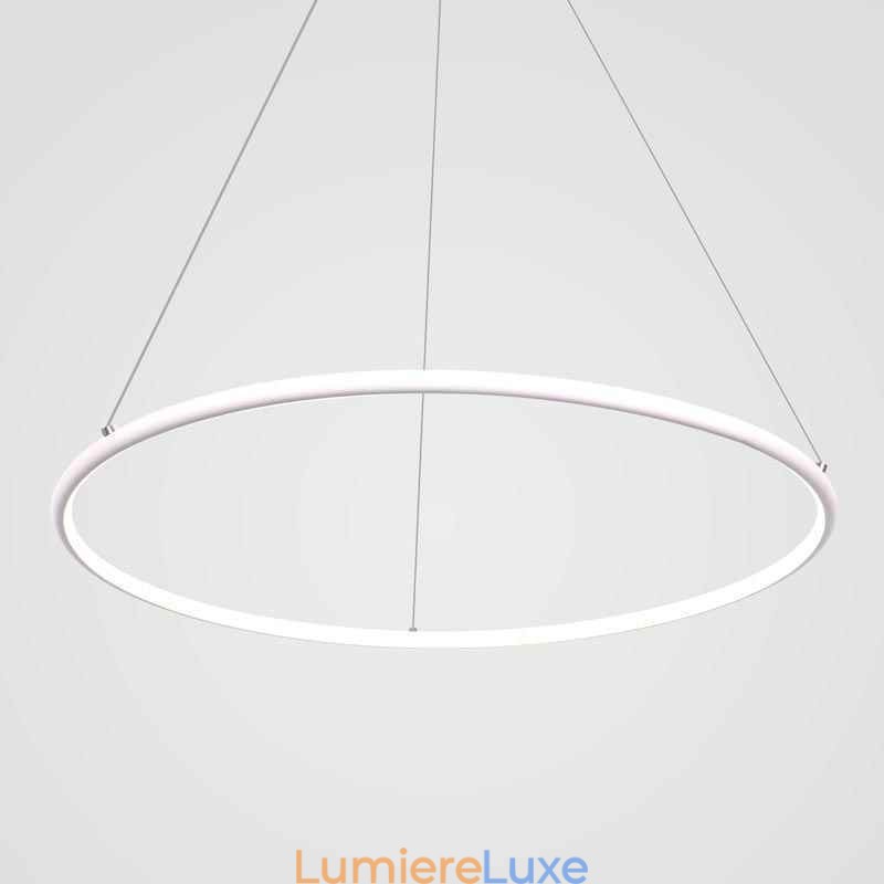 Lampe suspendue moderne circulaire 60 cm 80 cm