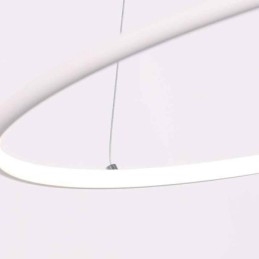 Lampe suspendue moderne circulaire 60 cm 80 cm