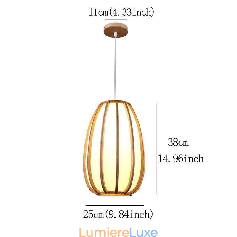 Suspension en bambou Visual Comfort
