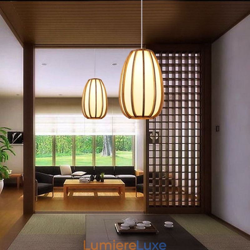 Suspension en bambou Visual Comfort