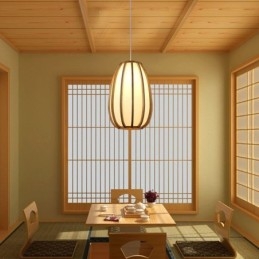 Suspension en bambou Visual Comfort