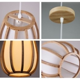 Suspension en bambou Visual Comfort