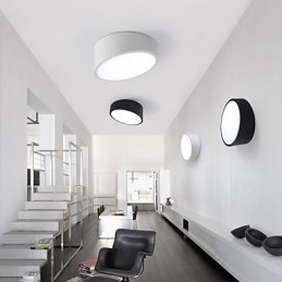 Plafonnier cylindrique en fer forgé, contemporain et contracté, créatif