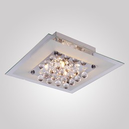 Plafonnier Moderne Cristal Living 5 Lumières