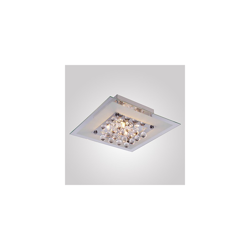 Plafonnier Moderne Cristal Living 5 Lumières