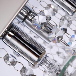 Plafonnier Moderne Cristal Living 5 Lumières