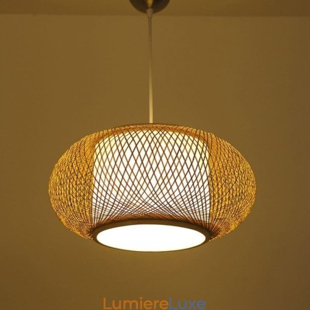 Suspension décorative en bambou Confort visuel Suspension décorative en bambou Confort visuel