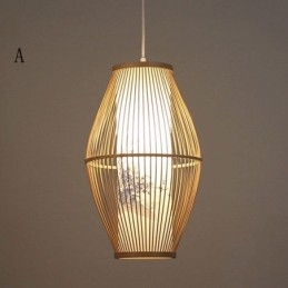 Suspension classique en bambou faite à la main