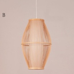 Suspension classique en bambou faite à la main
