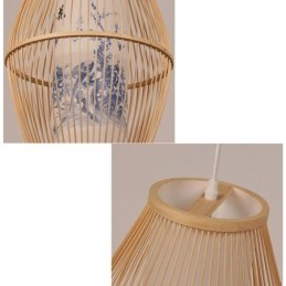 Suspension classique en bambou faite à la main