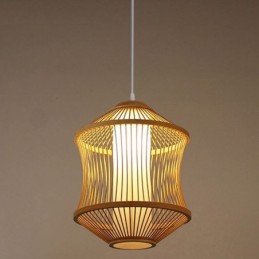 Suspension cage en bambou Visual Comfort