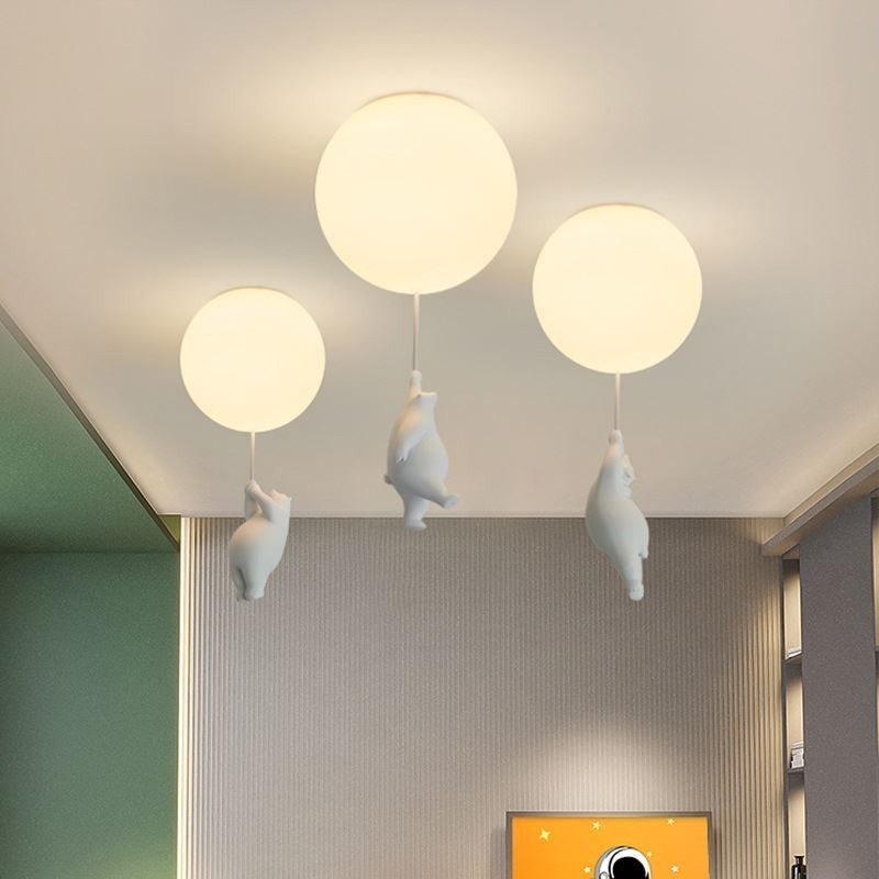 Plafonnier Nordic Ballon en acrylique pour enfants