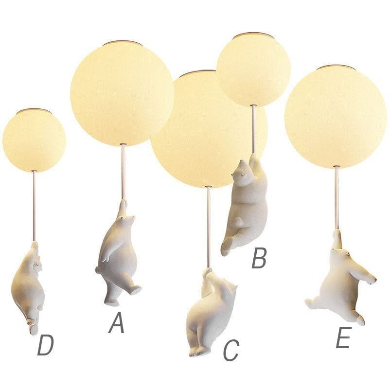 Plafonnier Nordic Ballon en acrylique pour enfants