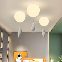 Plafonnier Nordic Ballon en acrylique pour enfants