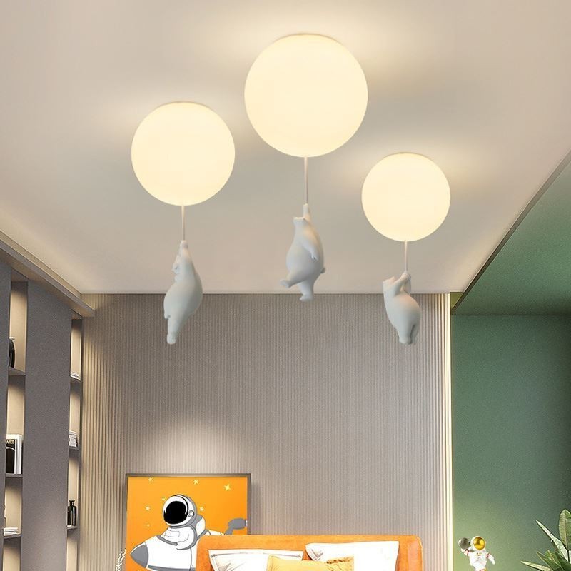 Plafonnier Nordic Ballon en acrylique pour enfants