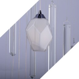 Suspension en grappe, grand lustre moderne en cristal pour escalier duplex