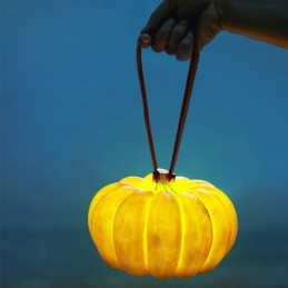Lanterne citrouille portable, lampe d'extérieur rétro japonaise
