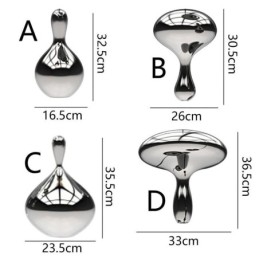Suspension créative, petit plafonnier moderne et simple en verre galvanisé