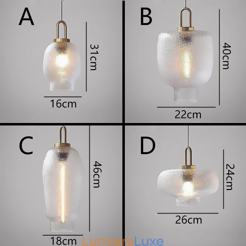 Suspension en verre dépoli, plafonnier moderne minimaliste en fer forgé
