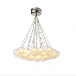 Lustre 22 lumières G4 Retrofit moderne contemporain