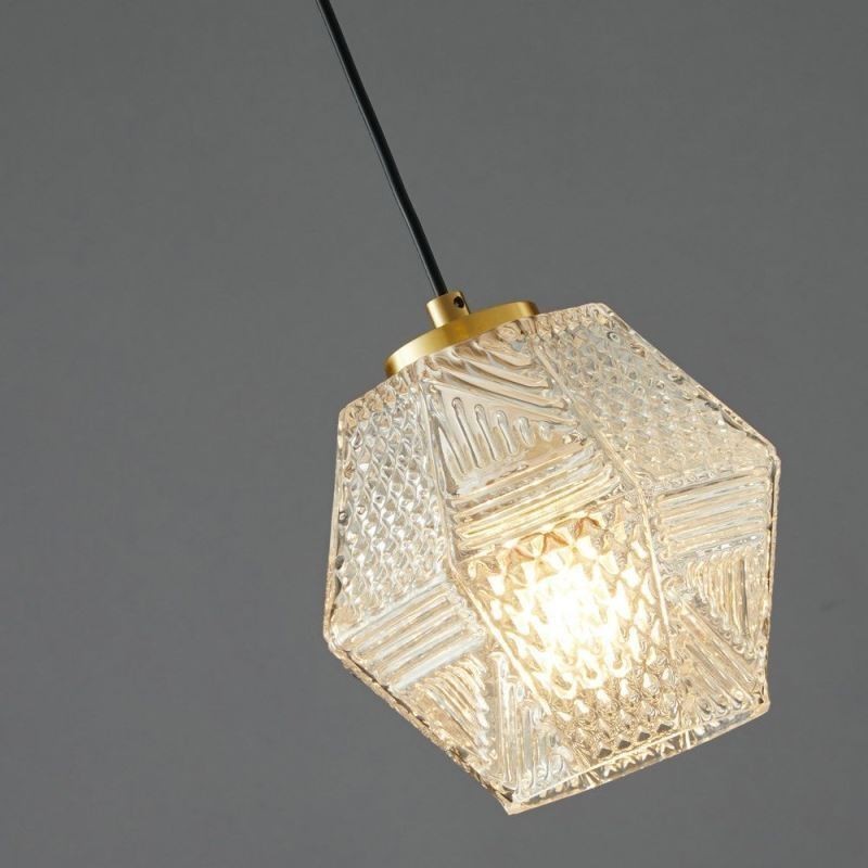 Suspension moderne en verre, éclairage domestique créatif
