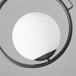 Suspension boule de verre décorative pour la maison