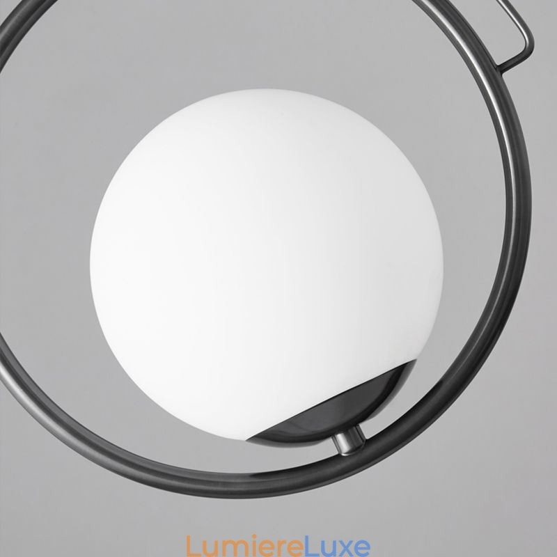 Suspension boule de verre décorative pour la maison