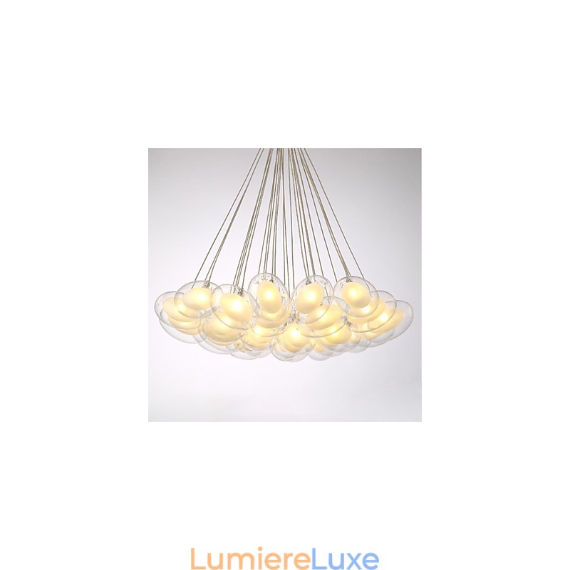 Lustre 22 lumières G4 Retrofit moderne contemporain