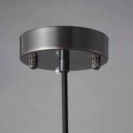 Lampe suspendue moderne en forme de globe et de goutte d'eau en verre